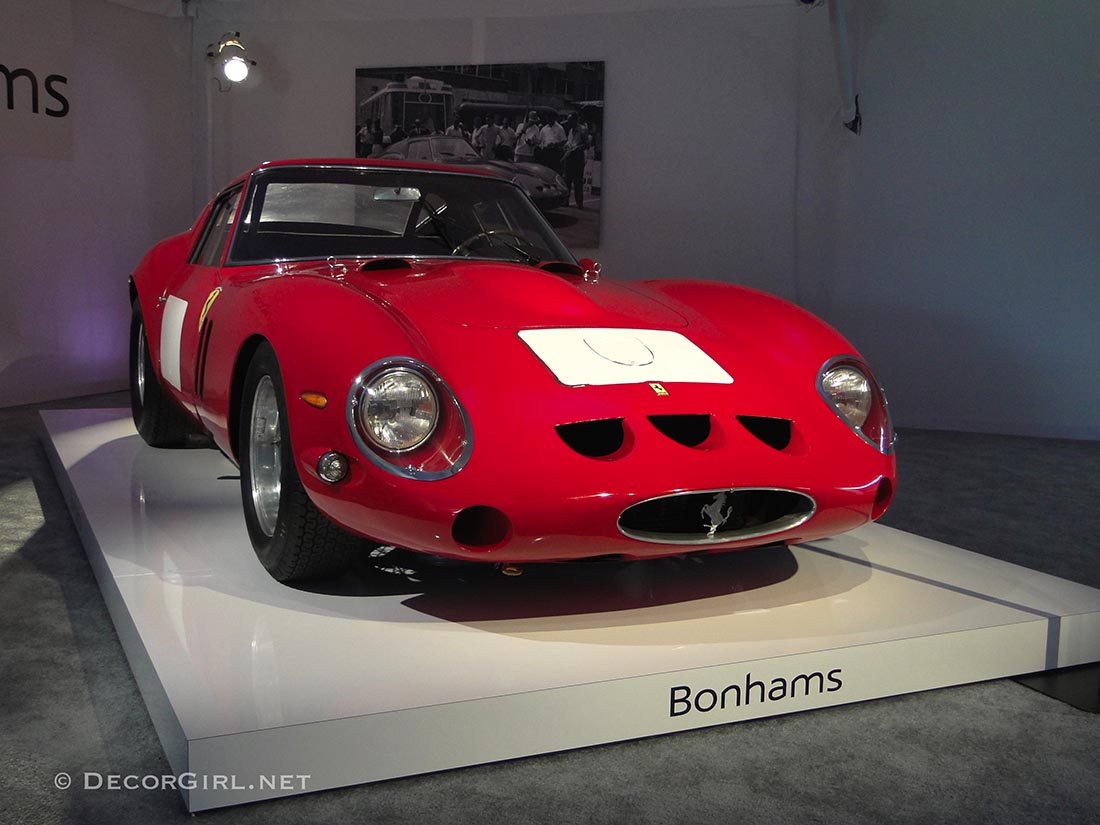 the $34 million Ferrari 250 GTO auction