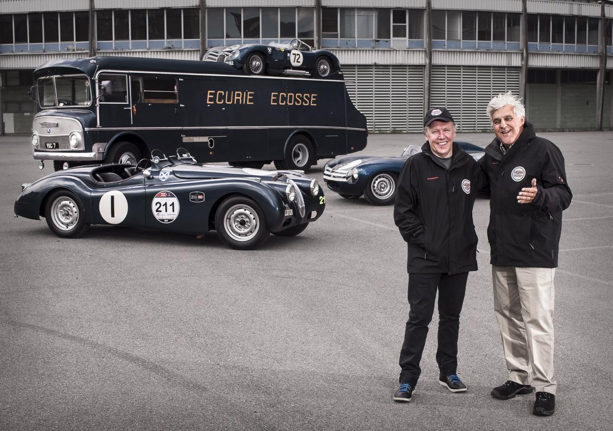 Ian Callum and Jay Leno