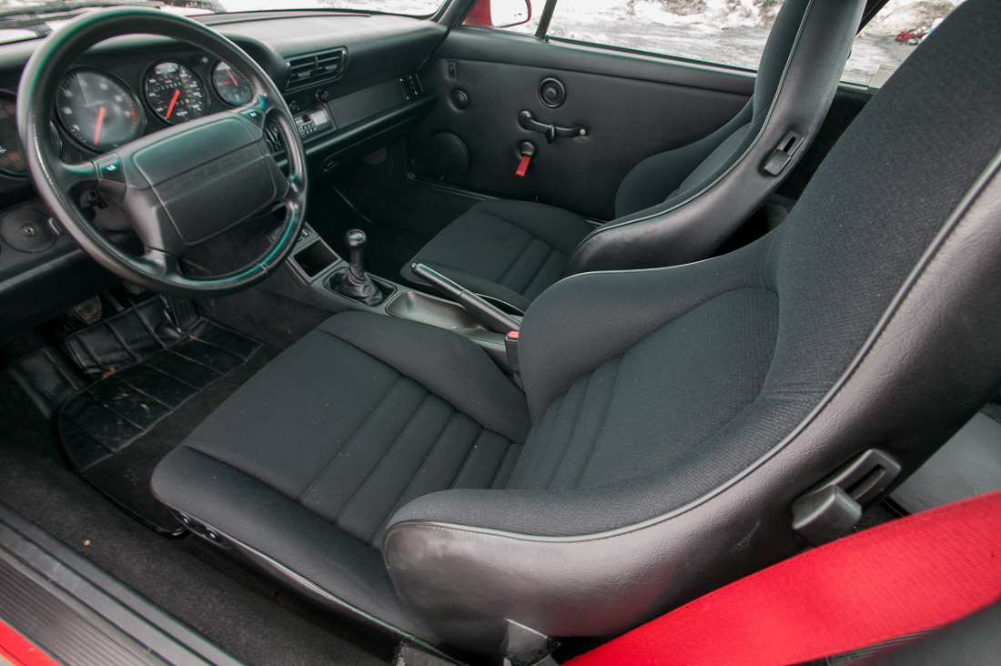 RS America interior more conventional