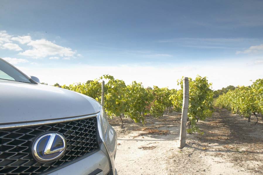 To angouleme for the Lexus RX450h review