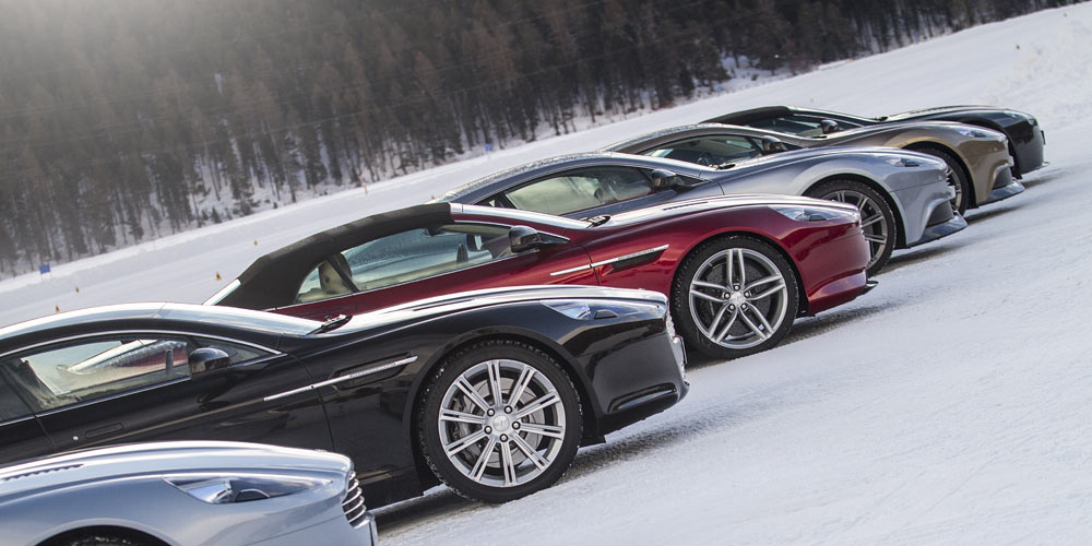 Aston Martin on Ice 2014