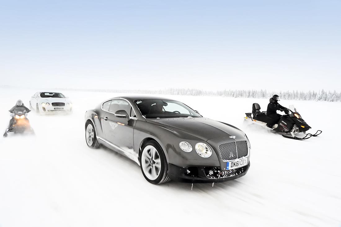 Bentley Power On Ice