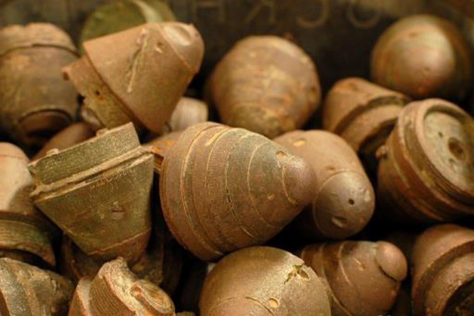 100 kg of material was recovered from The Somme for the project
