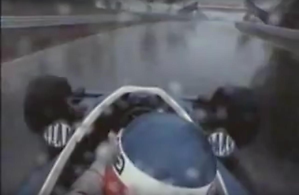 Patrick Depailler – That Soaking Wet On Board Tyrrell Lap In Canada