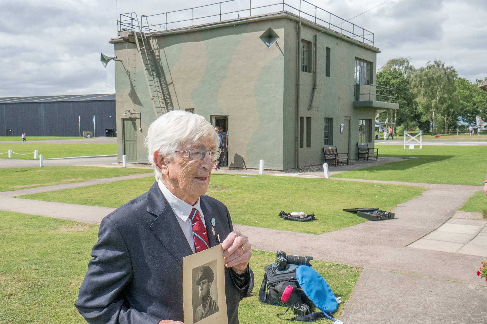 Jack Perry was 19 years old when his Halifax bomber exploded on takeoff