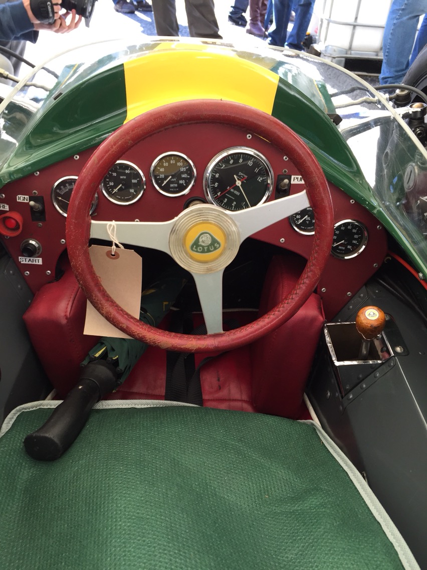 Lotus 43 cockpit 