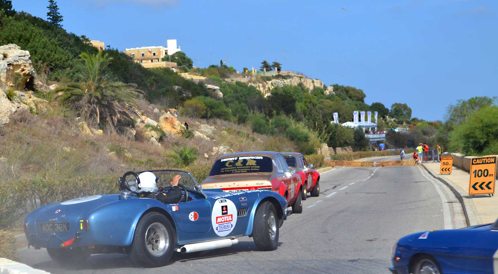 Spiteri’s Cobra enjoys a big moment whilst the Escorts of Mills and Cutajar lead