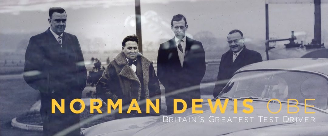 Norman Dewis, Jaguar Test Driver. OBE.
