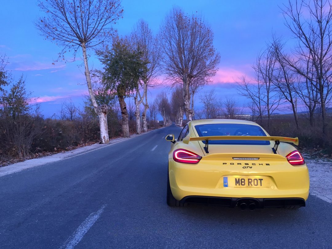 Porsche Cayman GT4 Road Trip
