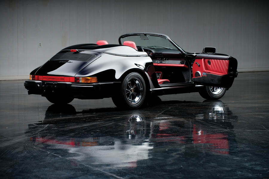 Gorgeous Black Porsche 911 Speedster For Sale at RM Auctions